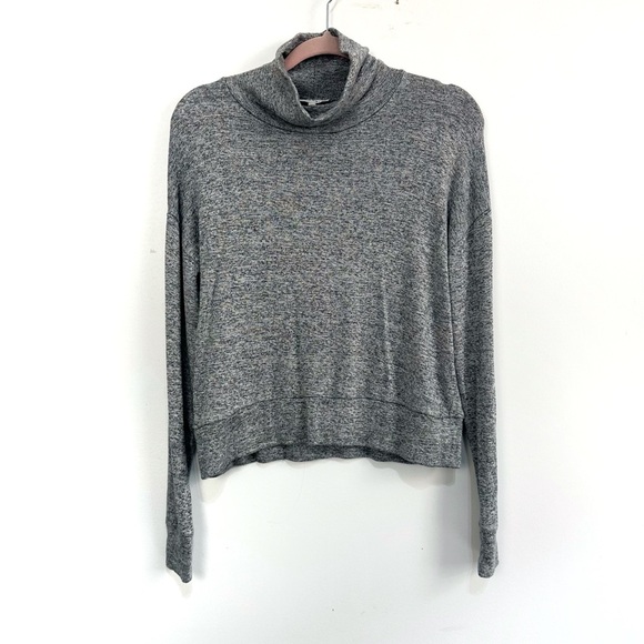 Aritzia Community Mock Neck Long Sleeve Sweater Sz XXS - Picture 1 of 8